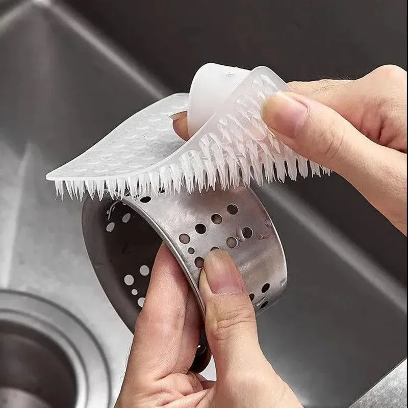 

Vegetable Cleaning Brush Fruit and Vegetable Cleaning Brush Curved Cleaning Vegetable Artifact Kitchen Vegetable Cleaning Brush