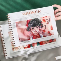 8ka4 mark this anime sketch 190g thickened hand painted blank paper student watercolor graffiti marker special childrens gift