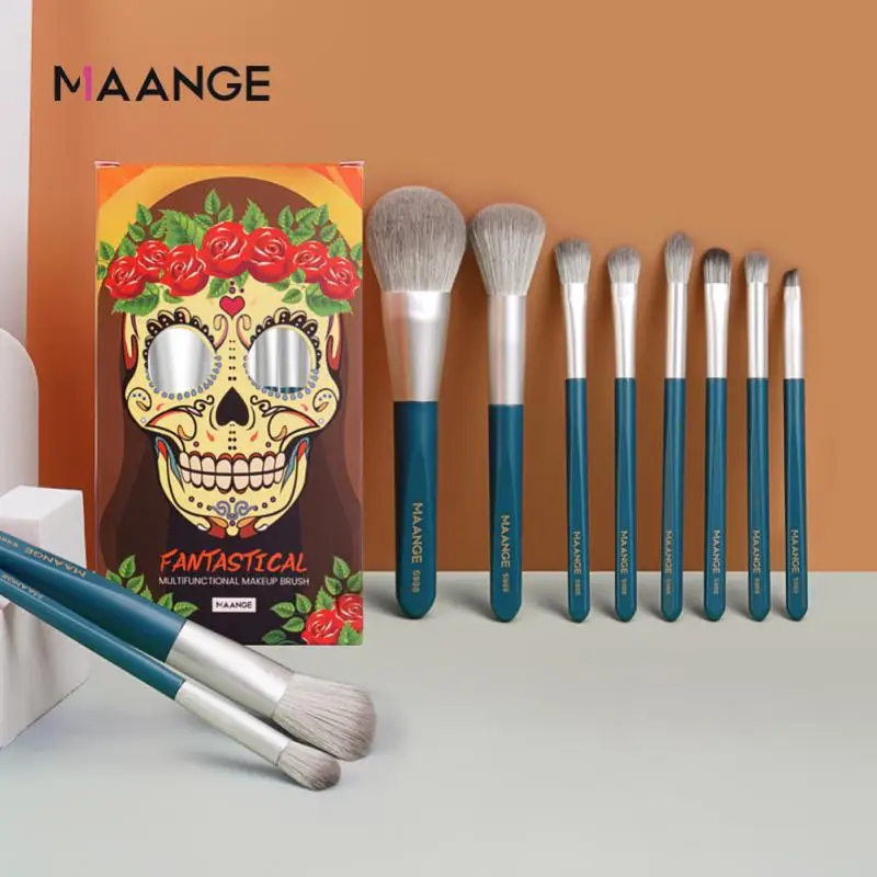 10 PCS Makeup Brush Eye Shadow Brush Eyebrow Brush Foundation Brush Blush Eyeshadow Blending Makeup Brush Beauty Tool TSLM1