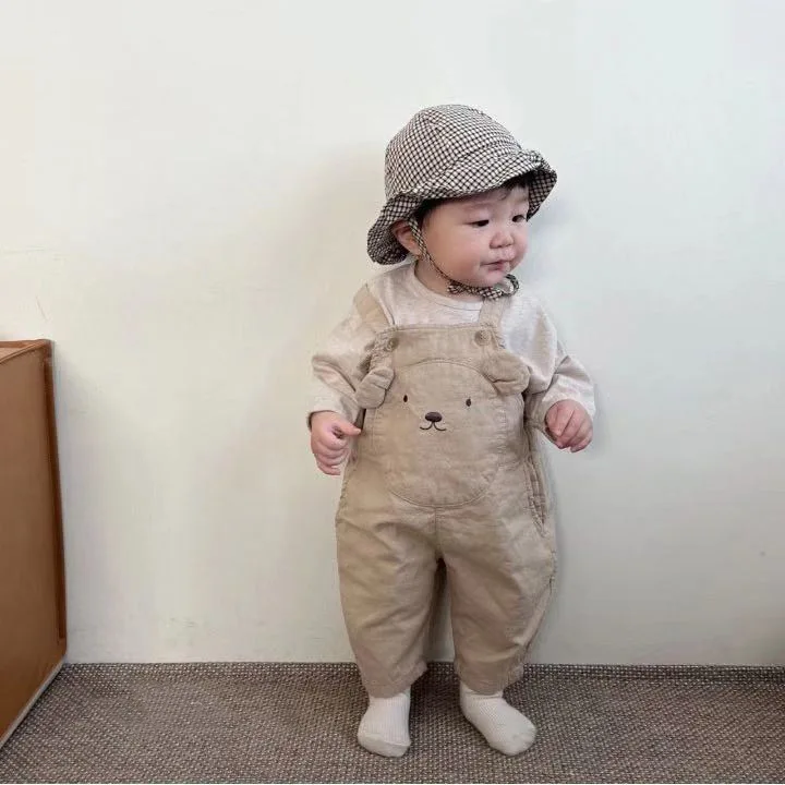 

Baby Suspender Pants Overalls 2022 Autumn Boys Girls Clothes Sleeveless Casual Cartoon Toddler Romper Jumpsuits
