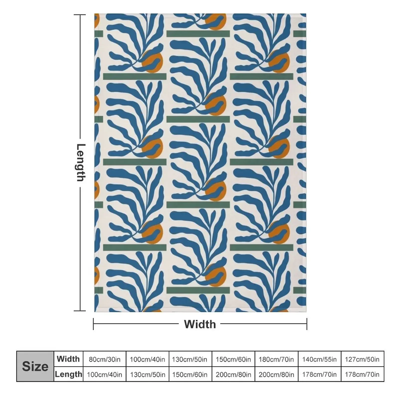 Матисс Джаз Выставка Бумага Декупаes Вырезы Синее верхнее одеяло без рукавов