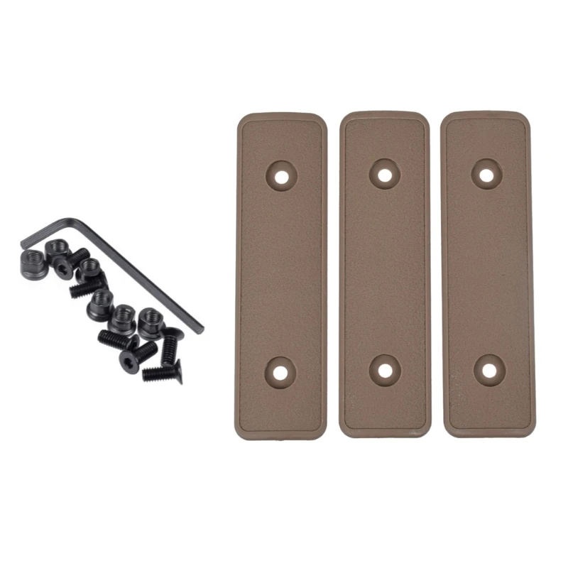 A9LD 3 шт. Простая установка нейлоновые защитные чехлы для рельсов аксессуары