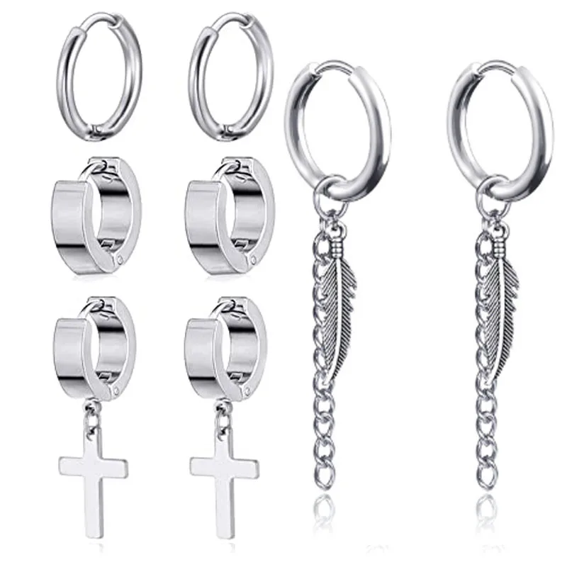 

4 пары, подвеска из нержавеющей стали