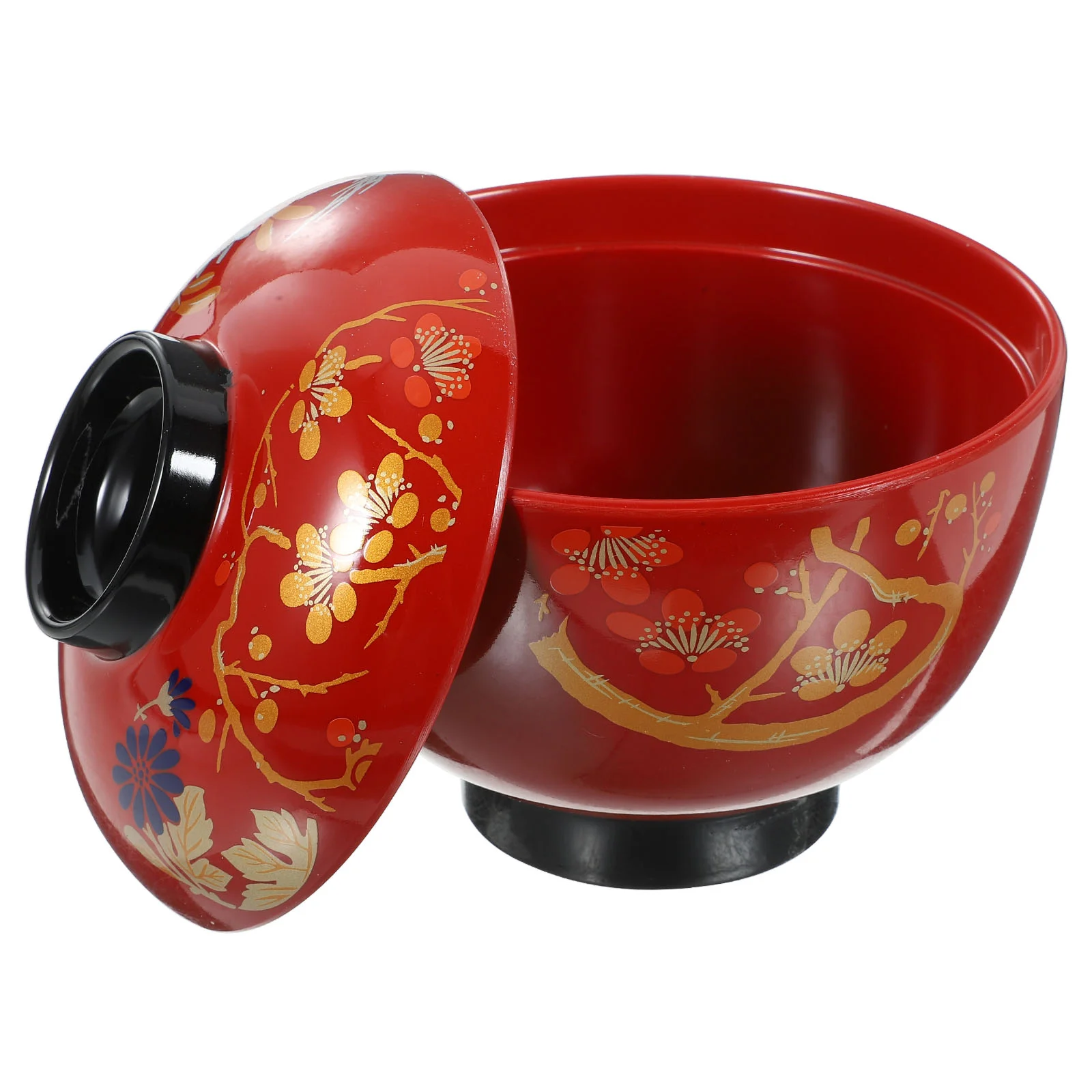 

Lidded Soup Bowls Container Covered Japanese Rice Convenient Rices Multi-function Exquisite Food