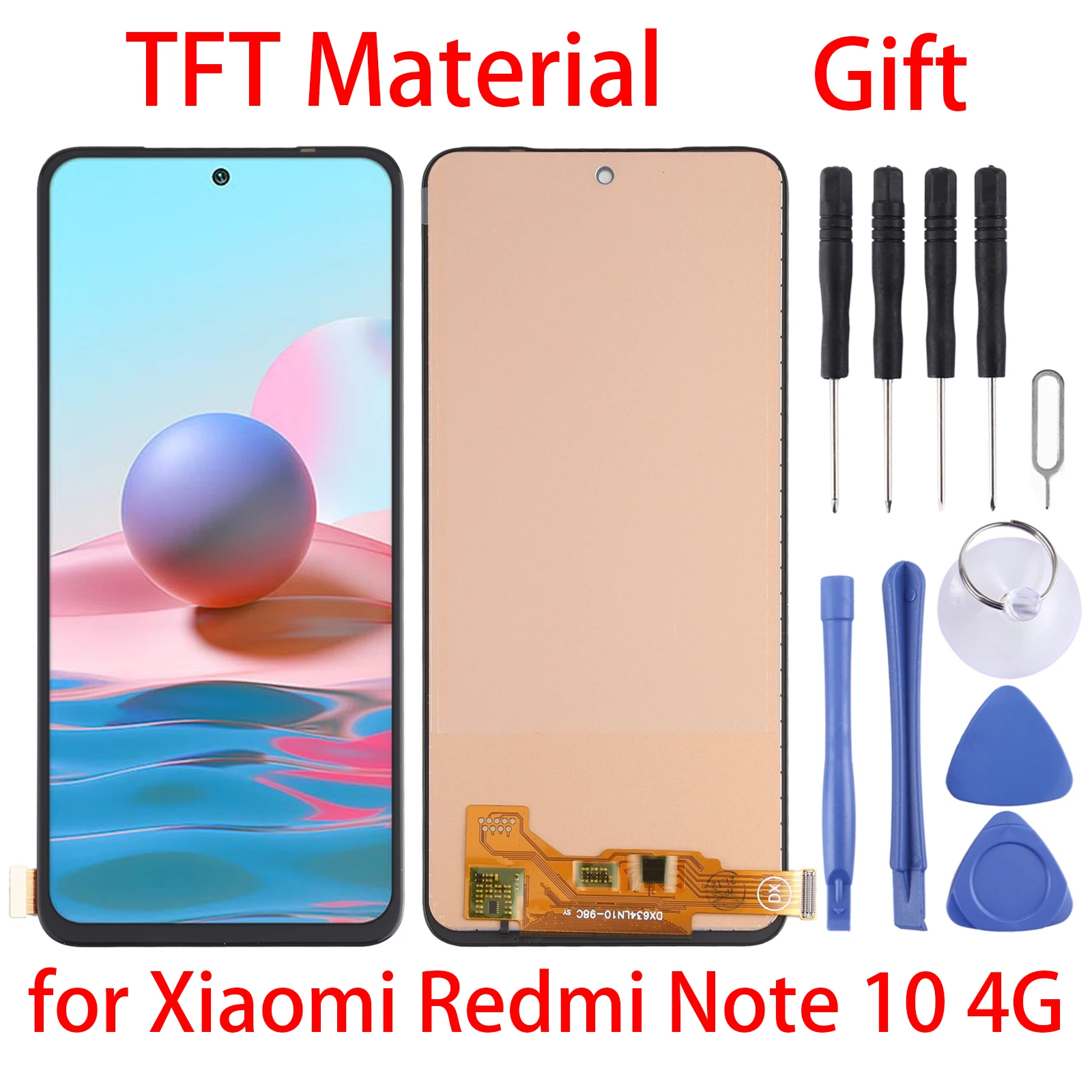 

ЖК-экран TFT и дигитайзер в сборе для Xiaomi Redmi Note 10 4G / Redmi Note 10S