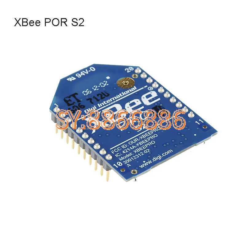 

Беспроводной шаговый модуль Xbee Pro S2 Digi заменяет модуль Xbee Pro S2B антенна UFL