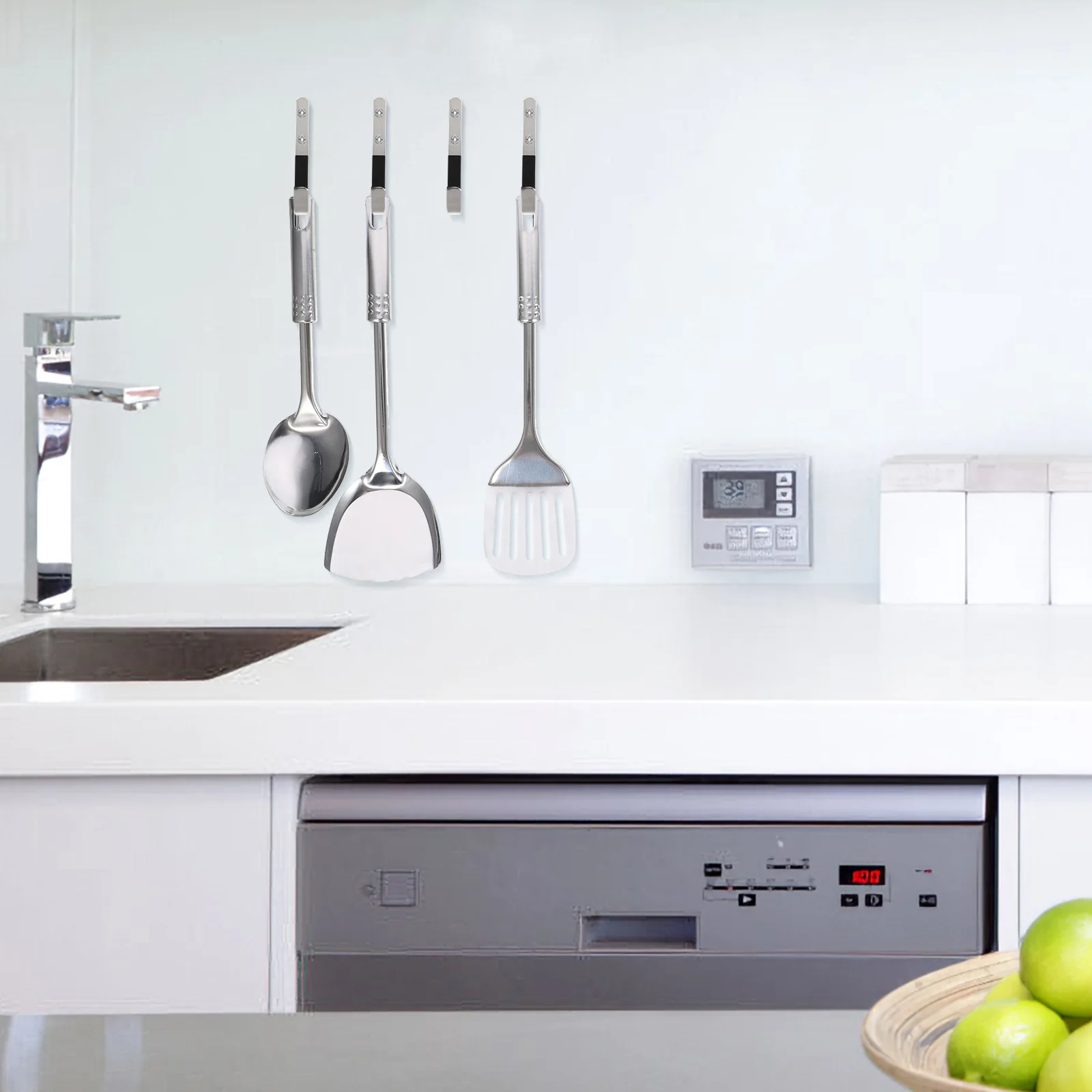 2 пары крючков из нержавеющей стали вешалки для одежды гаражная настенная