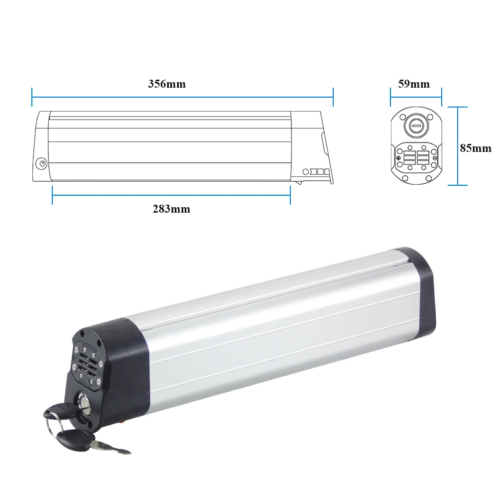 Фото Аккумулятор для электровелосипеда HIMO ZB20 MAX 36V Reention 10.4ah 12ah 14ah с зарядным устройством 2A в комплекте №4