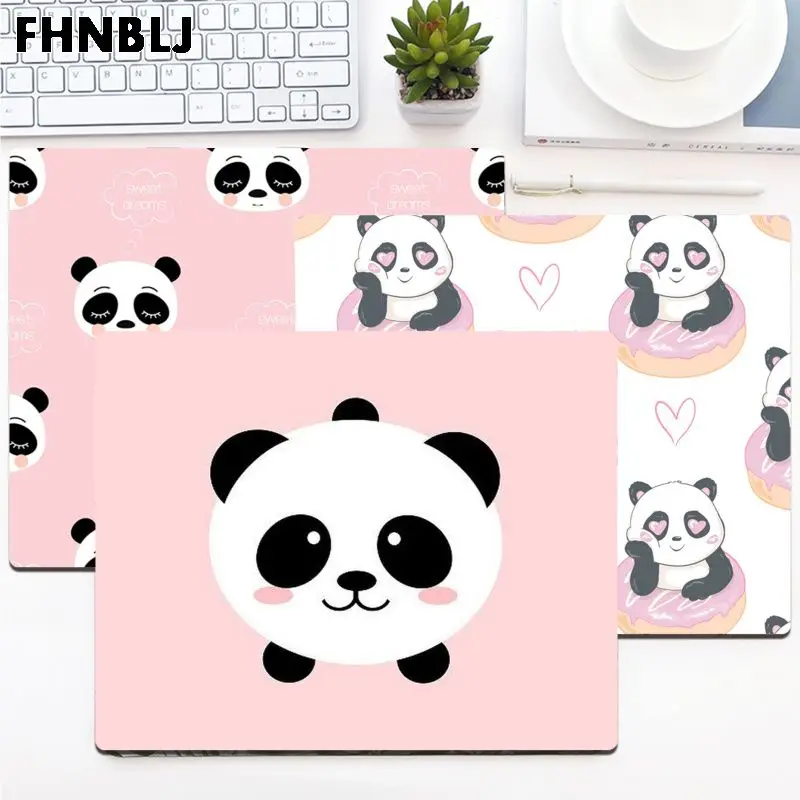 

FHNBLJ New Design Cute Cartoon Panda Office Mice Gamer Soft Mouse Pad Top Selling Wholesale Gaming Pad mouse