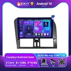 EKIY T900 для Volvo XC60 2009-2017 Радио 2 Din Android автомобильный мультимедийный плеер сенсорный экран навигация GPS стерео приемник Carplay