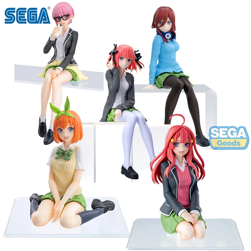 Фото В наличии оригинальные SEGA PM The Quintessential Quintuplets Nakano Ichika Nino Miku Yotsuba Itsuki ПВХ аниме фигурки игрушки №1