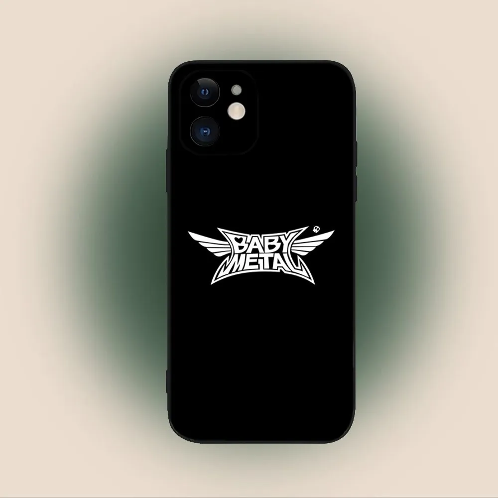 Чехол для телефона Babymetal Japanese Girl Idol iPhone 15 14 13 12 11 Plus Pro Max XS X XR SE Mini 8 7 мягкий