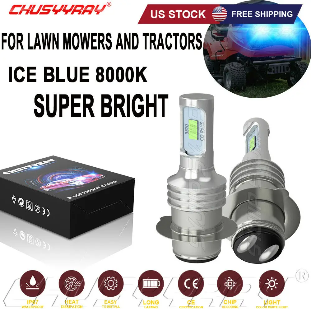 2 шт., автомобисветодиодный светодиодные лампы H6 H4 H6 H7 H8 H9 H11 H16 6000 К 6500 К 12 В 24 в 80 Вт