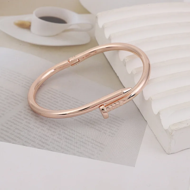 Модные нишевые браслеты UILZ из титановой стали 316L для мужчин и женщин матовый