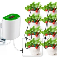 indoor usb charging design automatic watering system drip irrigation kit self watering device for 8 potted plants