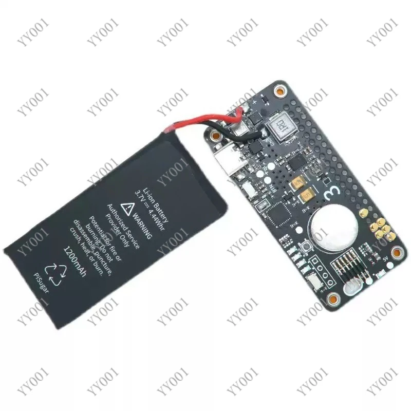 Фото Модуль питания, совместимый с PiSugar 3 Gen 3, модуль батарейного блока UPS для Raspberry Pi №1