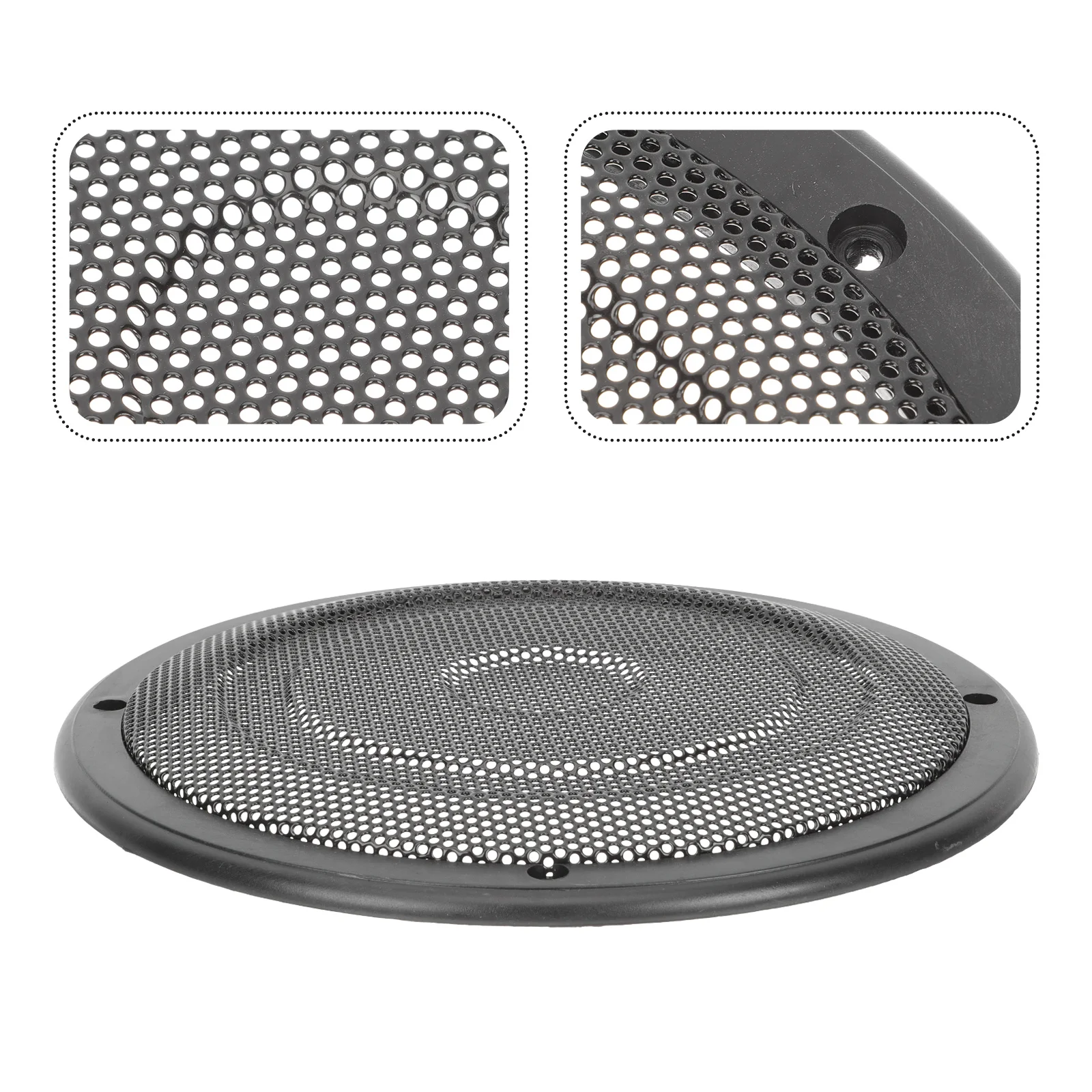 

Speaker Decorative Mesh Cover Plastic Sub-woofer Protection Nets Protectors