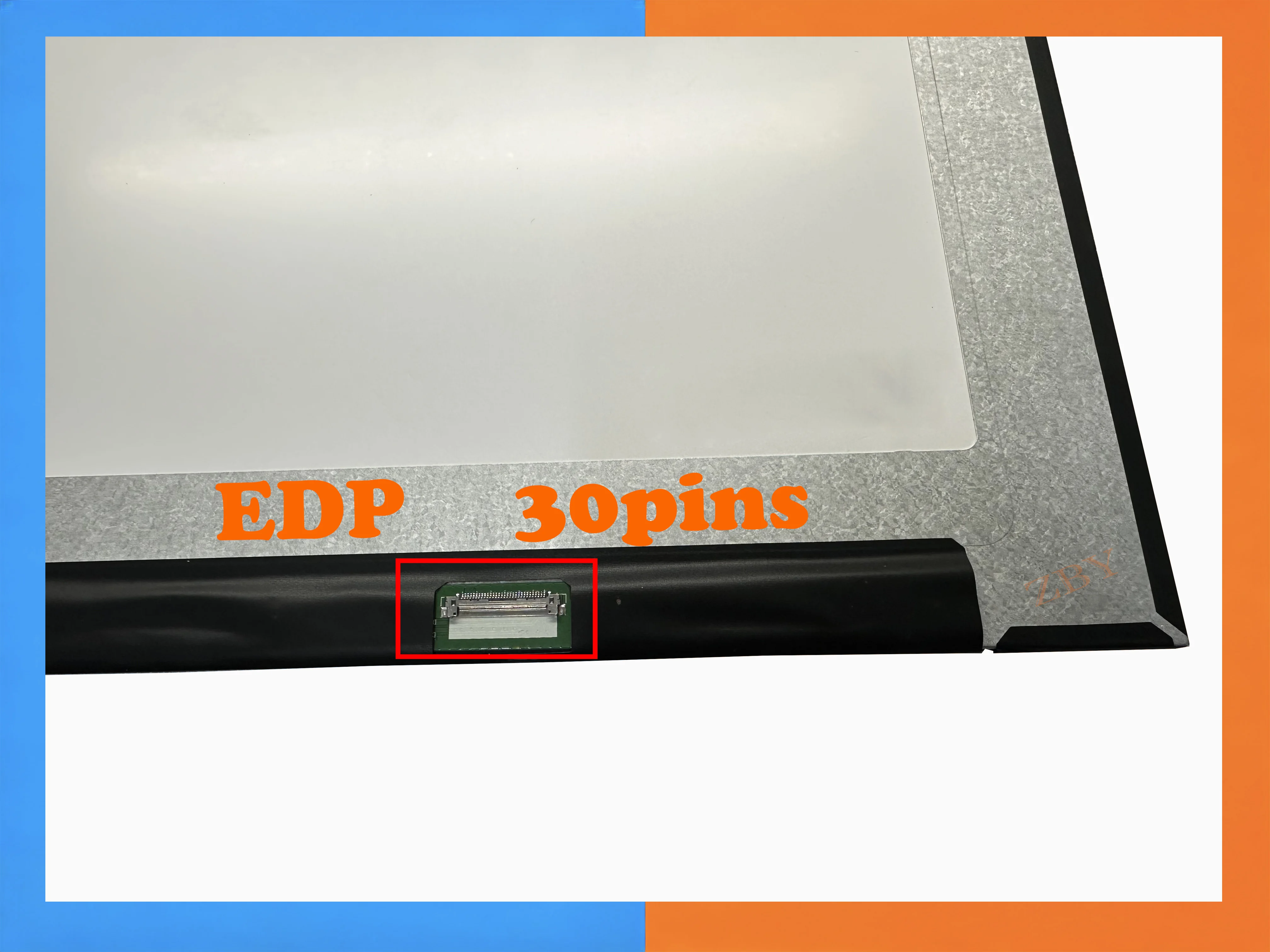 Фото Для 15,6-дюймовой FHD IPS LCD панели NV156FHM-N63 V8.0 NV156FHM-N4H B156HAN09.1 1920x1080 30-контактный eDP 60 Гц без сенсорного ввода, замена для ноутбука №3
