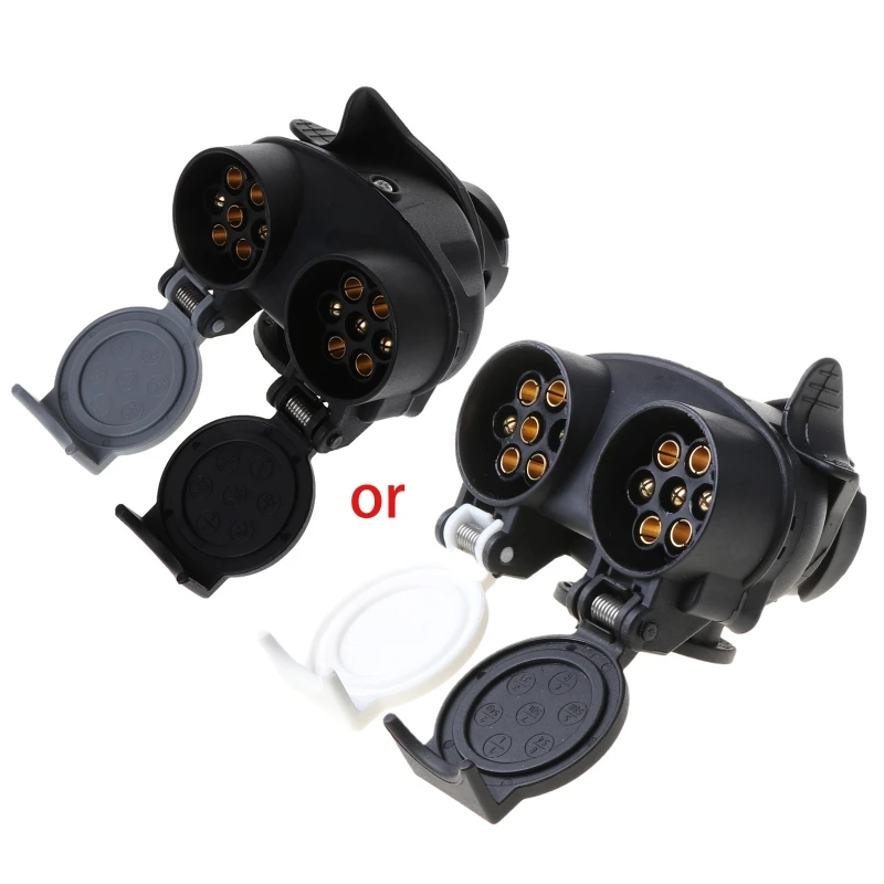 

12V 13 Pin Plug to 7pin Towing Plug Trailer Caravan Electric Plug Socket Adapter Drop Shipping