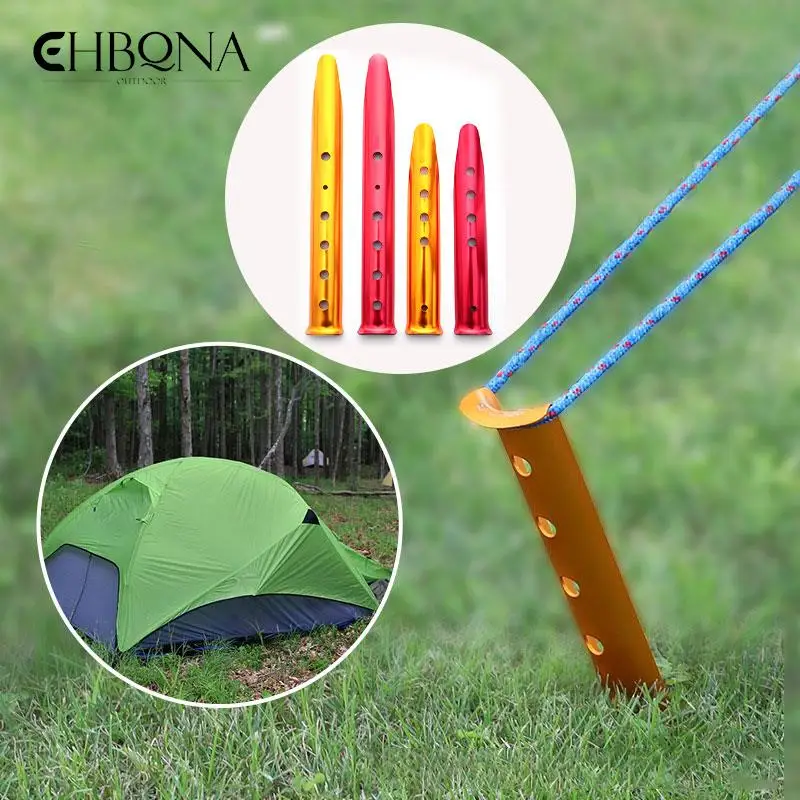 

1 Pcs Snow and Sand Tent Stakes Pegs Aluminum Alloy U-Shaped Tent Pegs Tent Nails Lightweight for Camping Hiking MC889