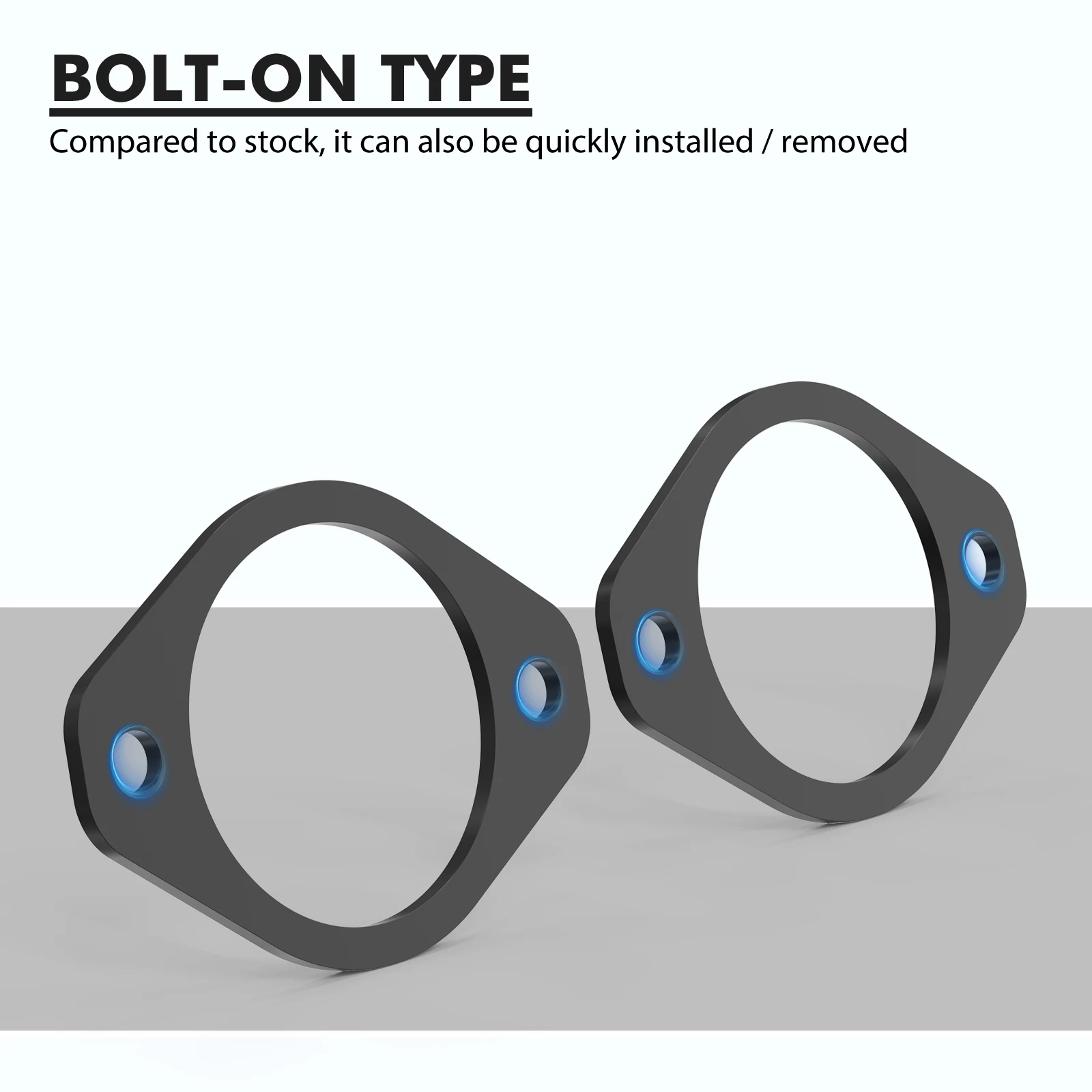 BEVINSEE задние полиуретановые амортизационные крепления и подпорные пластины для