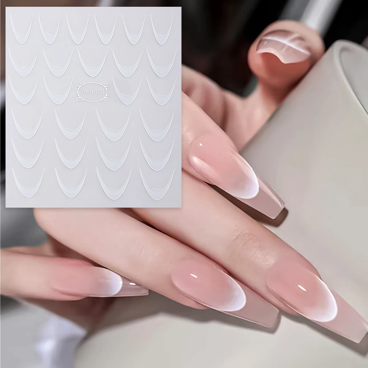 Наклейки для дизайна ногтей в ассортименте