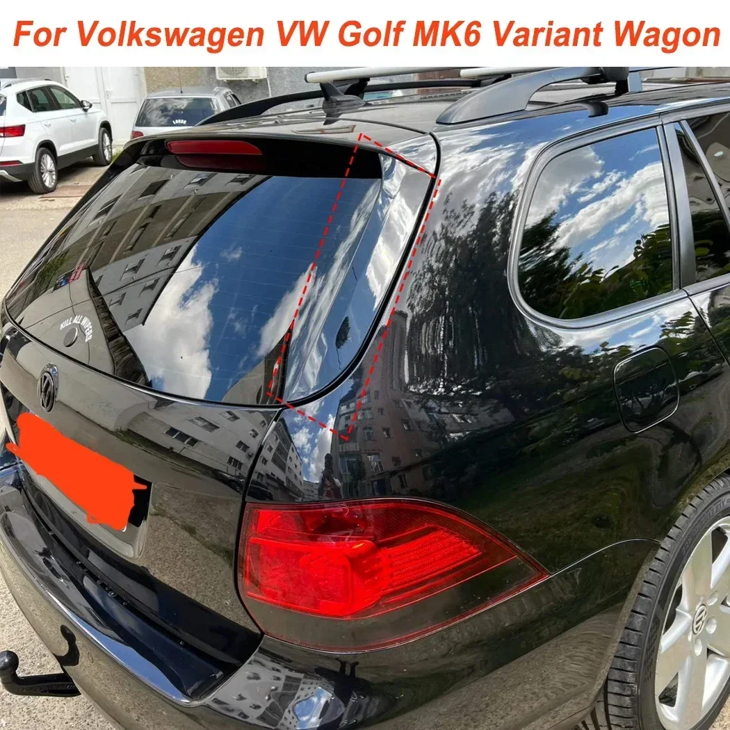 Боковой спойлер на заднее стекло автомобиля сплиттер из АБС-пластика отделка