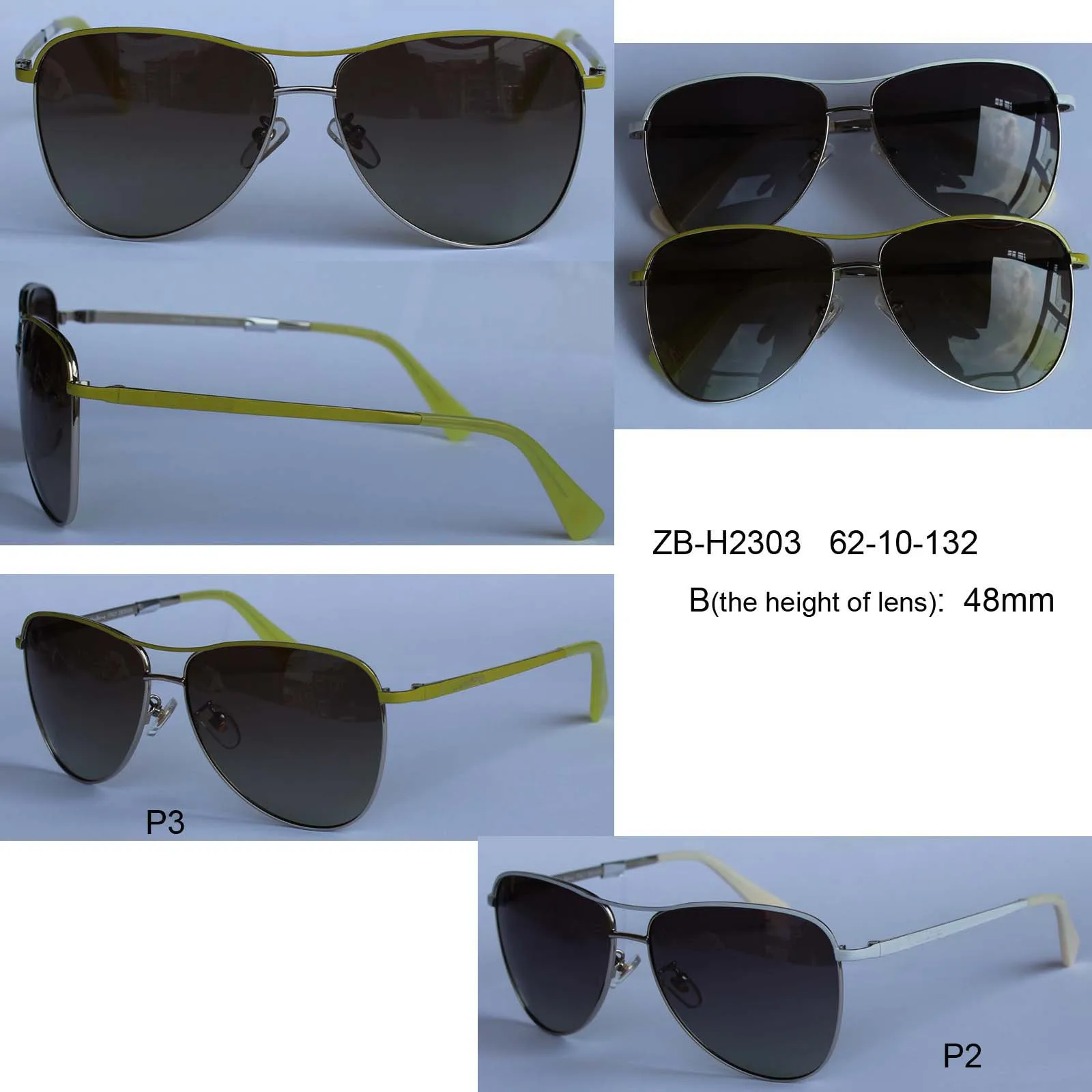 Очки-авиаторы в стиле ретро для мужчин и женщин солнцезащитные очки форме жабы