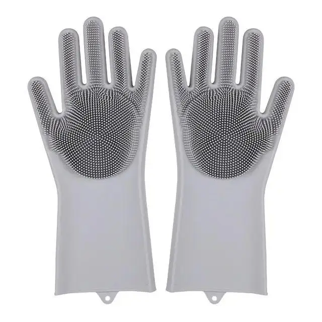 

Силиконовые перчатки для мытья посуды