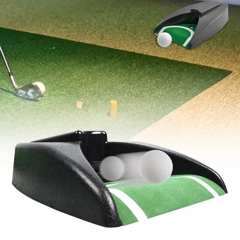Автоматическая чашка для гольфа портативная тренировочная посадка машина