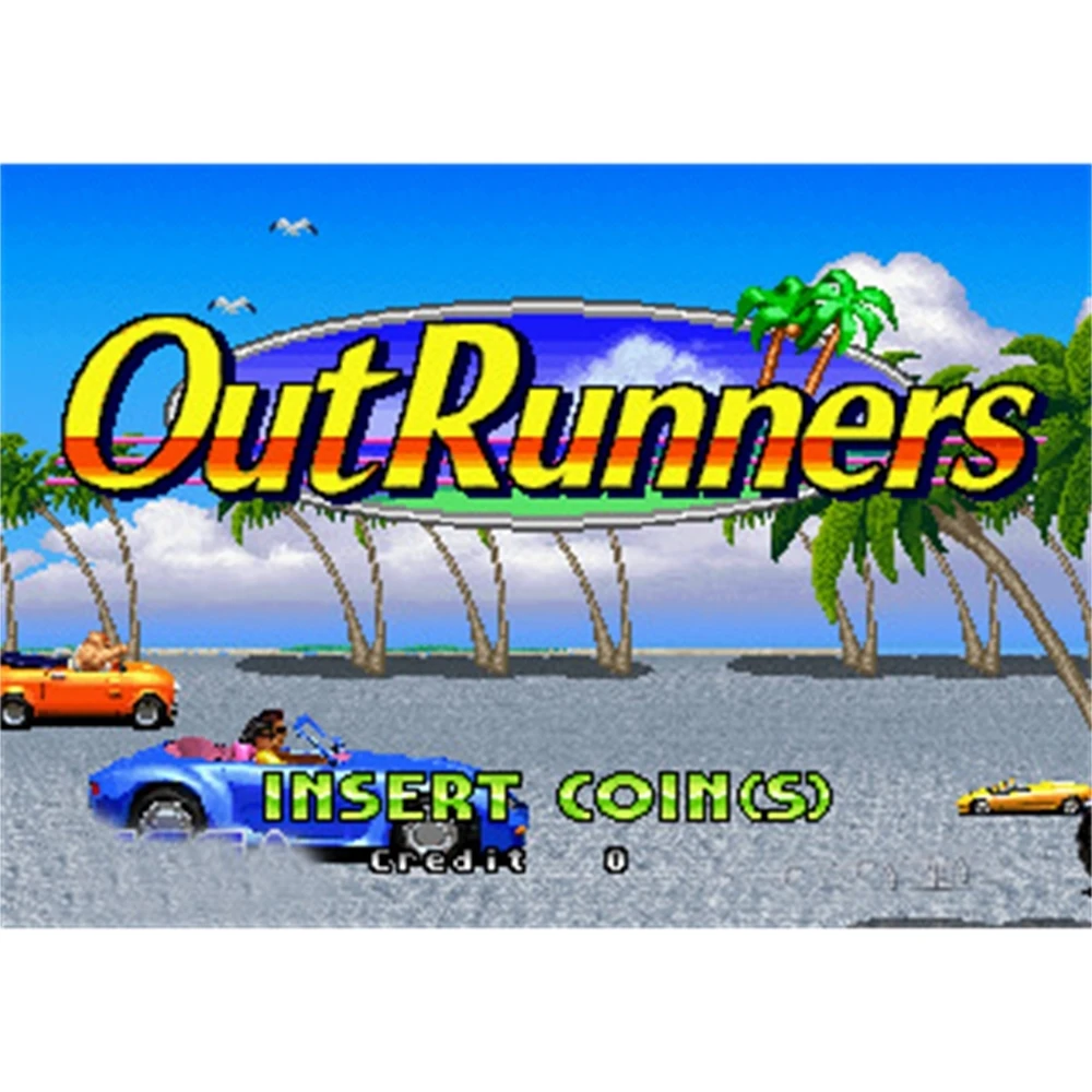 Игровая карта Outrunners 16bit MD Cart для Sega Mega Drive For Genesis