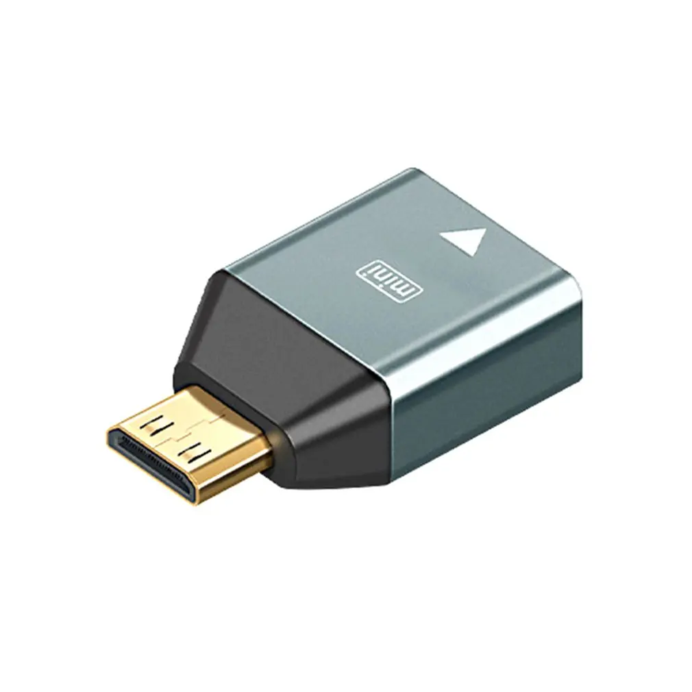 

Mini HDMI-compatible to HDMI-compatible Adapter 4K @ 60Hz Converter Female To Male Adapter for HDTV Tablet Camera projector