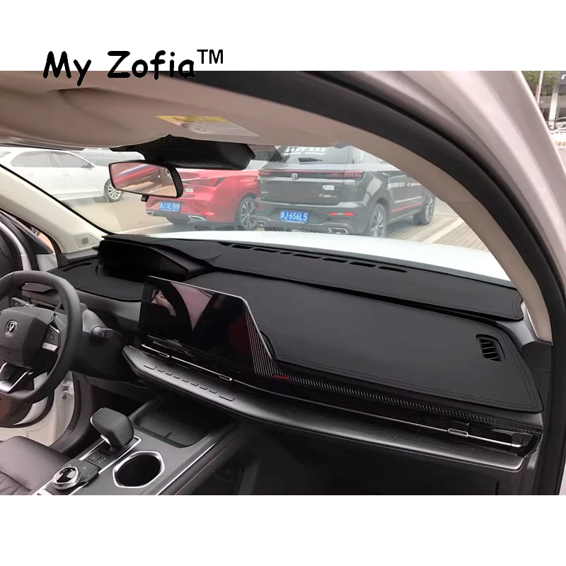 

Для Changan CS55 PLUS 2nd 2023 2024 2025 автомобильный чехол на приборную панель кожаный козырек от солнца коврик для приборной панели нескользящий коврик для приборной панели аксессуары