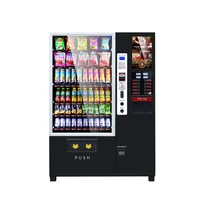 multifunctional touch screen custom vending machine for foods and drinks beverage coffee vending machine for sale
