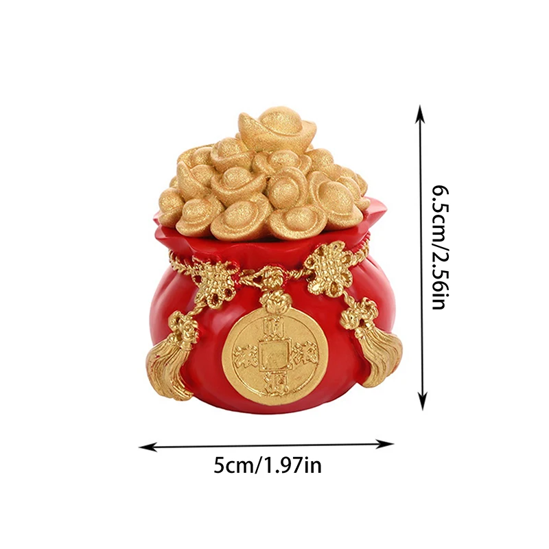Декор фэн-шуй денежное дерево богатство и удача благословение сумка украшение