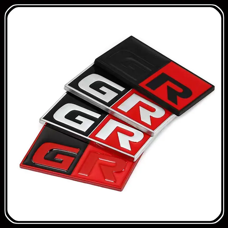 Для Toyota 86 Corolla Rav4 Auris Yaris Prius Supra Vitz Camry GR гоночный Спорт модифицированный значок