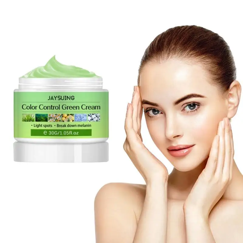 

Spot Corrector Cream Natural Ingredient Green Speckle Cream Color Control And Light Spot Green Cream For Speckle Remove And