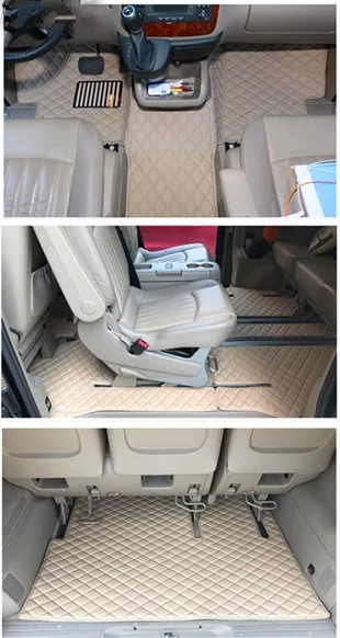 

Высокое качество! Специальные автомобильные коврики на заказ + коврик для багажника для Mercedes Benz Vito W639 6 7 8 мест 2020-2003 водонепроницаемые коври...