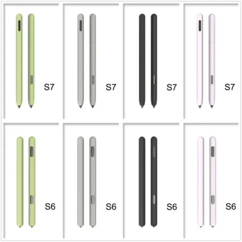 

Simple Business Tablet Silicone Pencil Case for Samsung Galaxy Tab S6 S7 S-Pen Cover Cute
