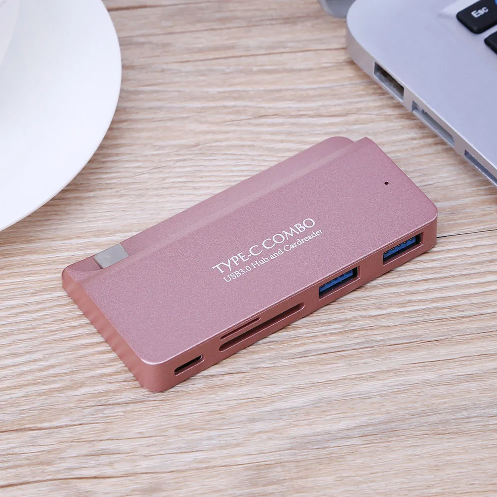 

USB 3.1 Type-C/ Micro USB/ USB 3.0 To 3 x USB Hub And SD/TF Card Reader Combo Multi Usb Hub Ugreen Type C Accessories