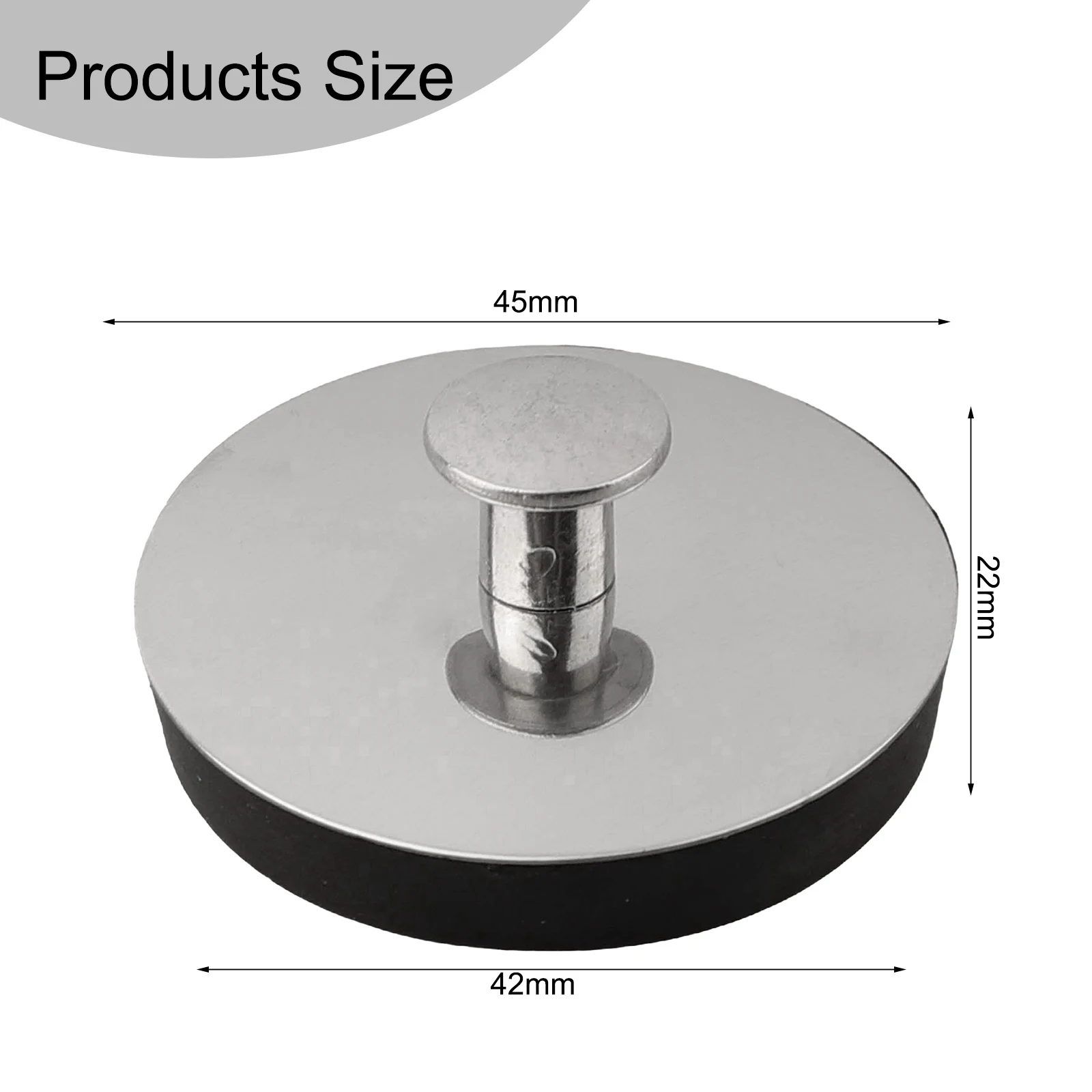 1 шт. стопор для слива раковины 33-35 мм 43-44 54-55