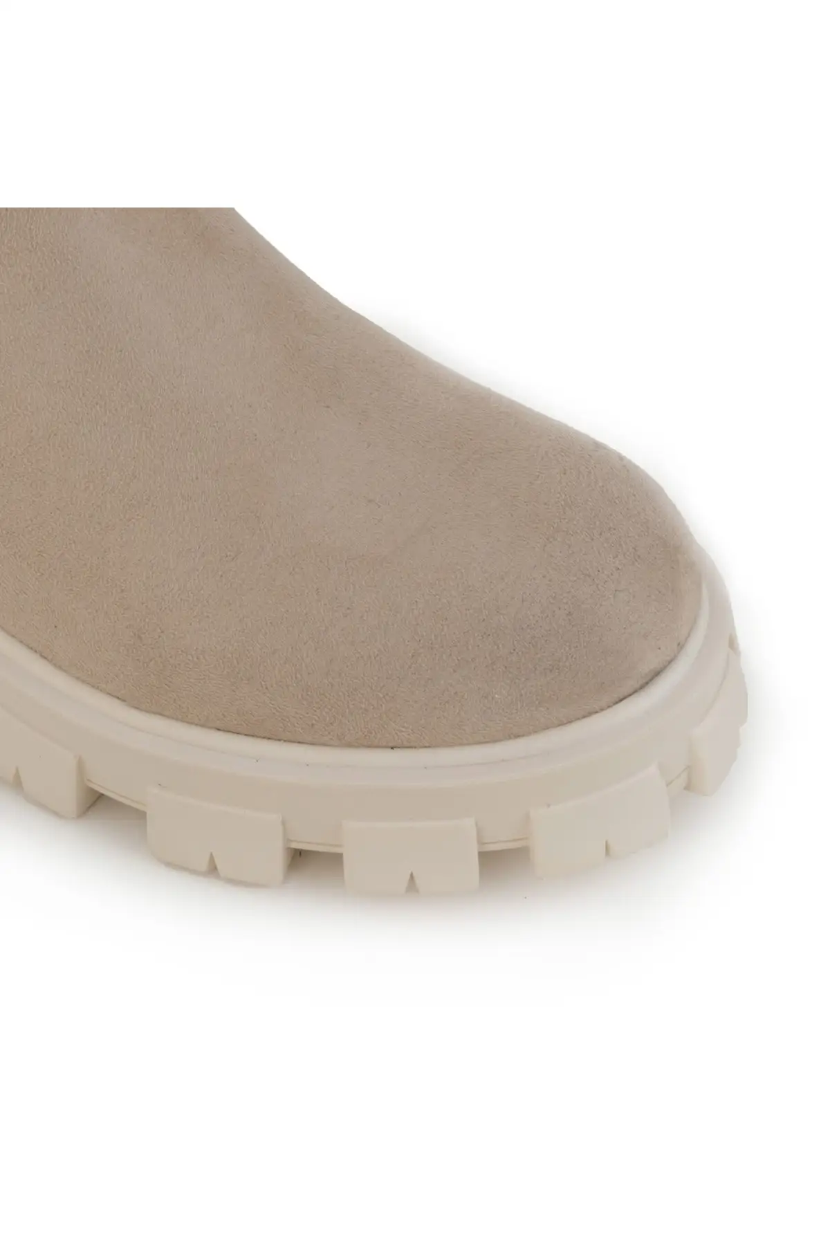 

Women Bootss Beige - Agafy Straight New Designer Comfortable Ladies Boots Luxury Stylish Female Boots Platform