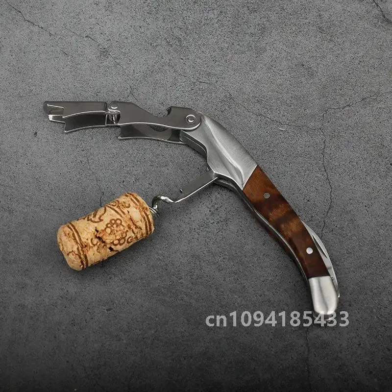 LELYSEE Нержавеющая сталь abridor de vinho открывалка для вина друг официанта штопор