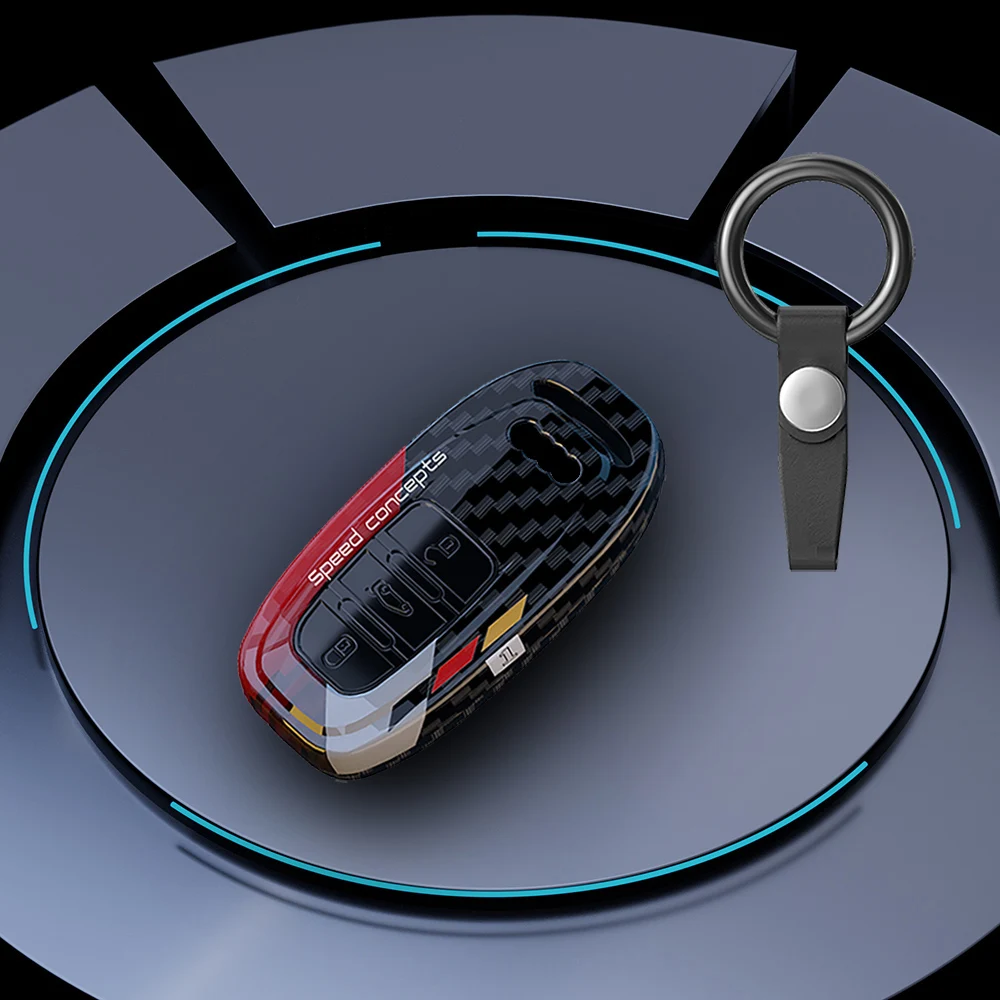 

Чехол для автомобильного ключа с граффити, чехол для Audi A1, A3, 8V, A4, B8, B9, A5, A6, C7, A7, A8, Q3, Q5, Q7, S4, S6, S7, S8, R8, TT, аксессуары