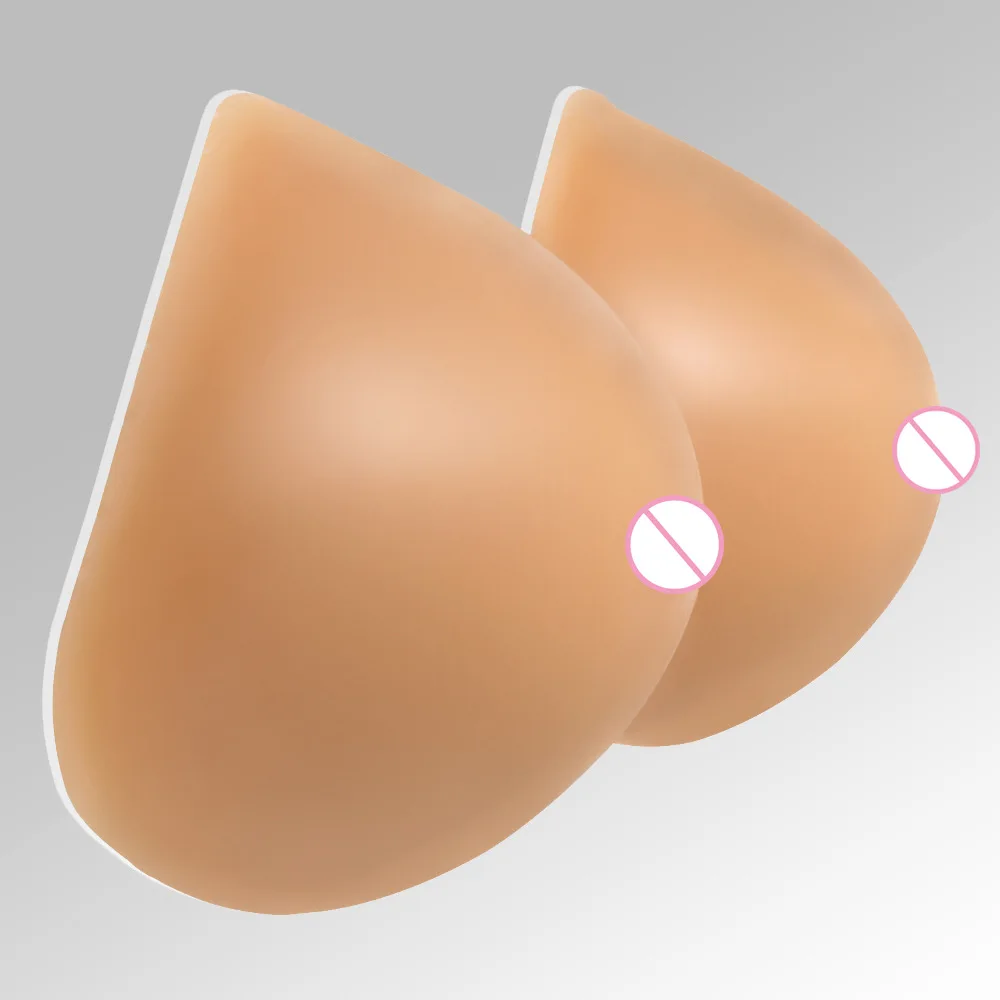 

Drag Queen Triangle Silicone Breast Forms Boobs Enhancer Crossdresser Transvestite Transgender A-D Cup Postoperative Mastectomy