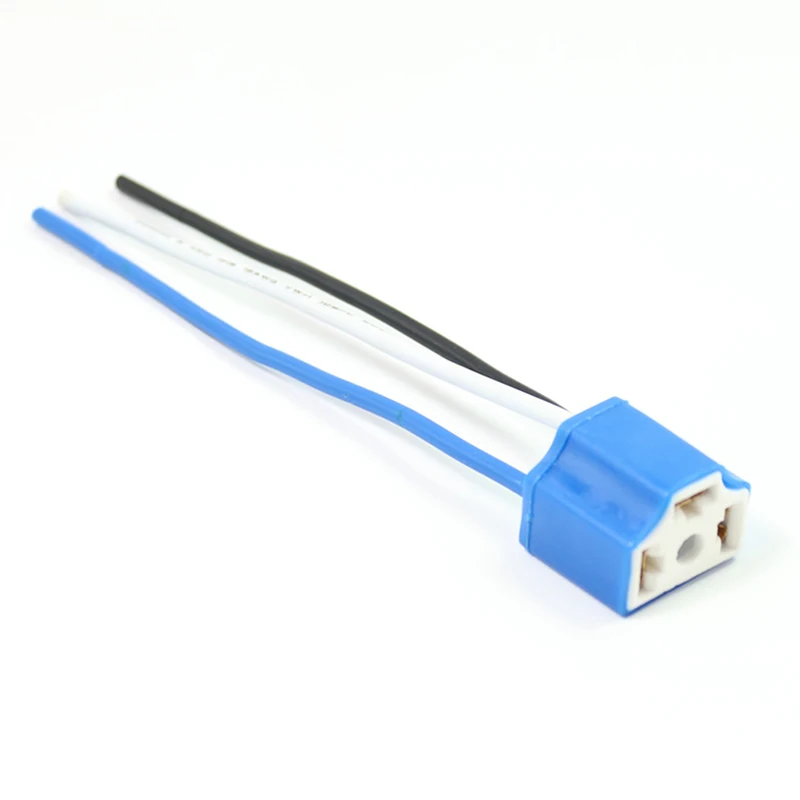 

H4 Car Truck Female Pigtail Ceramic Headlight Connector Plug Bulb Wire Socket Adapter