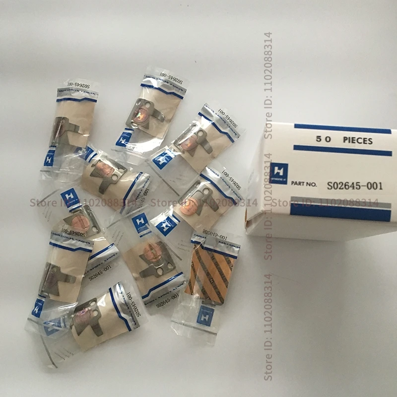 50шт СИЛЬНЫЙ H S 02645001 Подвижный нож BROTHER DB2-C201 S7200A S7200B SL-2110 Механизм триммера для