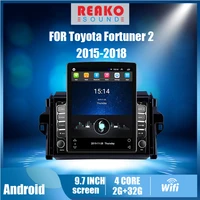 2 din 9 74g carplay tesla screenfor toyota fortuner 2 2015 2018 android car radio multimedia video player wifi gps navigation