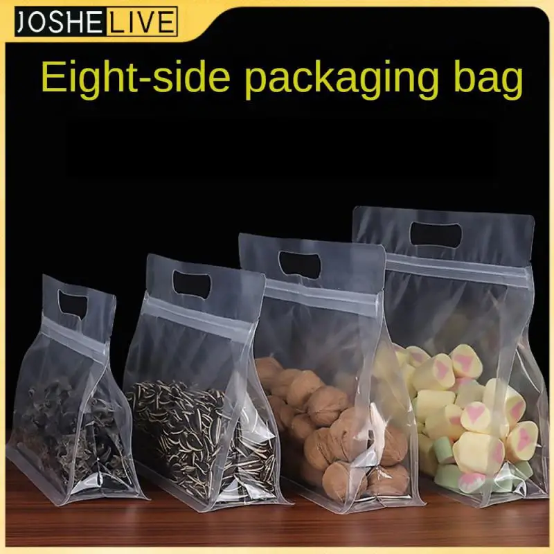 

Goods Storage Octagonal Sealed Packaging Bag Easy To Tear Self Proclaimed And Self Reliant Food Storage Horizontal Handle Design