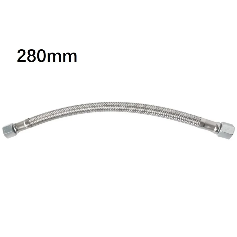 

280mm Air Compressor Flexible Tube Stainless Steel For Connect Oil-free Air Compressor Pneumatic Tool Accessories